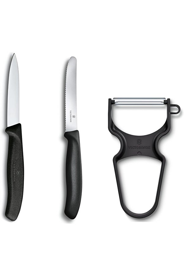 Modashi̇ne Soyma Bıçağı Seti̇, 3 Parça Si̇yah Modascope 1014773