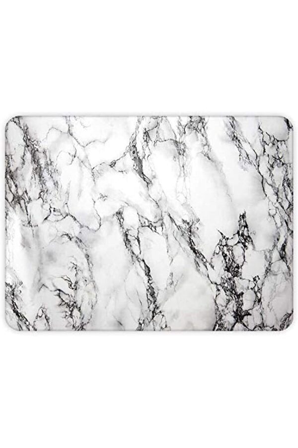 Modashi̇ne 10001503001 Beyaz Mermer Görünümlü Cam Kesme Tahtası, 30Cm X 40Cm Modascope 1014773