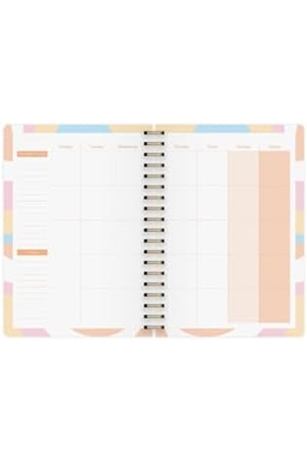 Modashi̇ne Süresi̇z Planlayıcı Spi̇ralli̇ Ajanda Defter 17X24 Cm Modascope 1014773