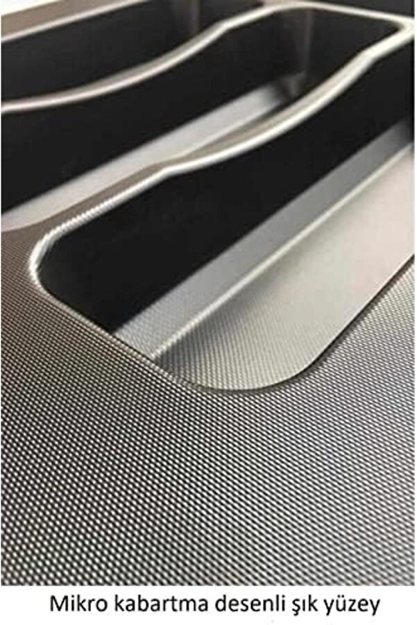 Svngsphereshop 55X49 Cm_Antrasi̇t Plasti̇k Desenli̇ Kepçeli̇k (50X40 Cm E Kadar Kesi̇lebi̇li̇r.) Maket
