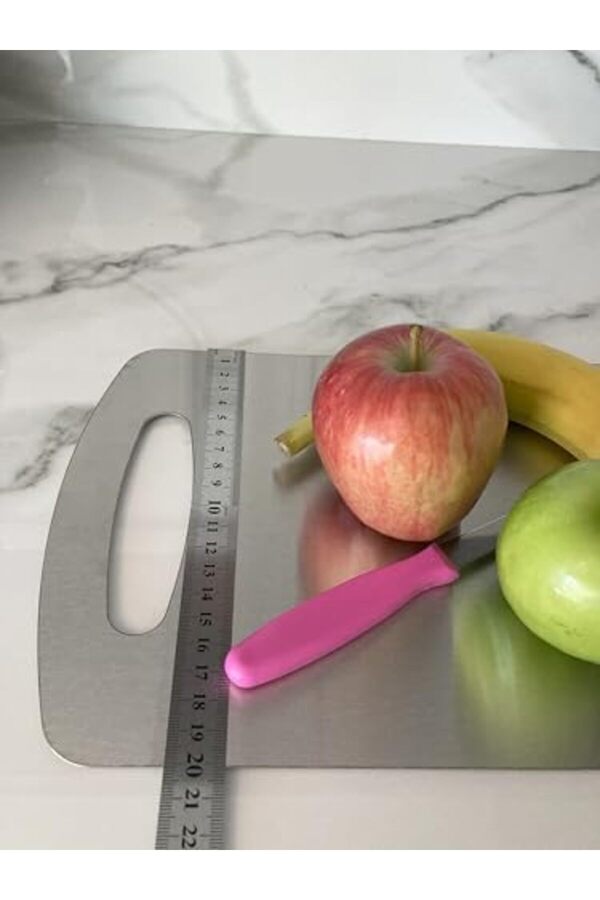 Modashi̇ne Çeli̇k Kesme Tahtası 28Cm X 20Cm Modascope 1014773