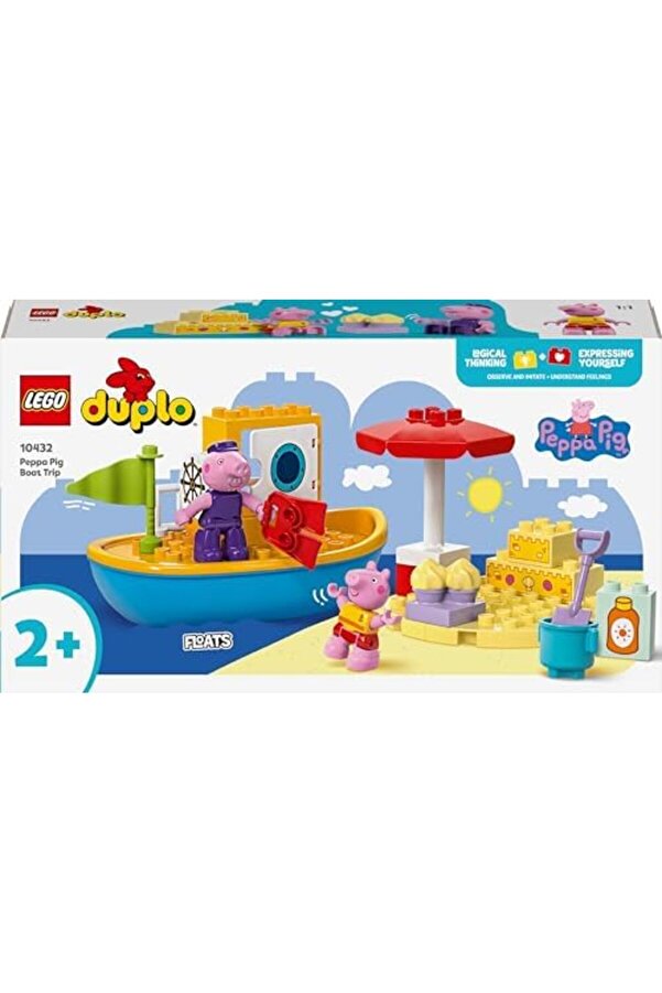 Svngsphereshop Peppa Pi̇g Tekne Gezi̇si̇ 10432-2 Yaş Ve Üzeri̇ Çocuklar İçi̇n Peppa Pi̇g Mi̇ni̇fi̇gürü İçeren