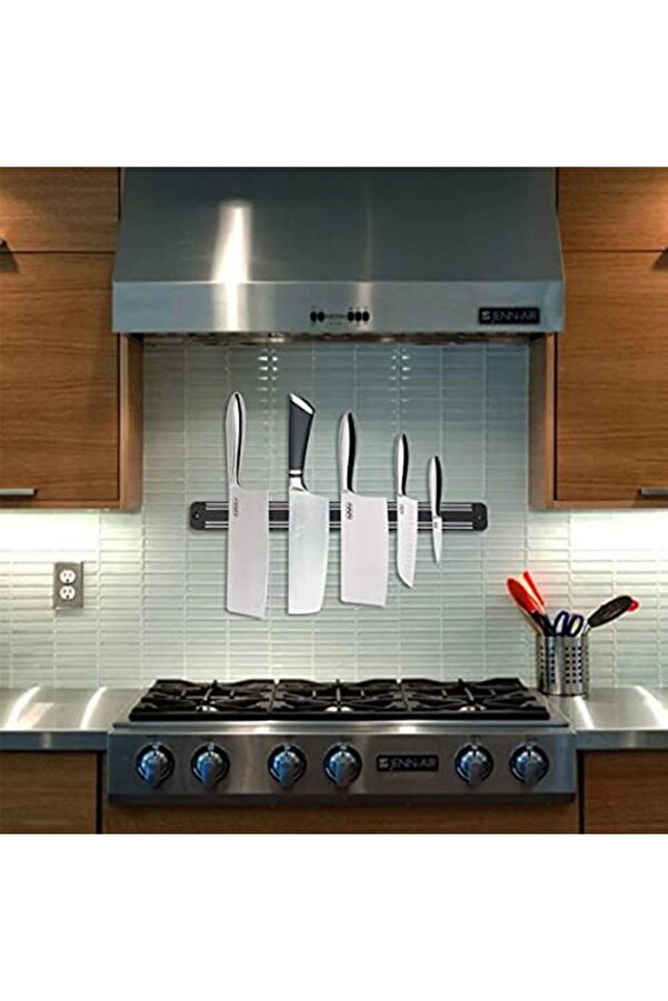Modashi̇ne Outlet Paslanmaz Duvar Bıçak Askısı 33 Cm Aparat Modascope 1014773