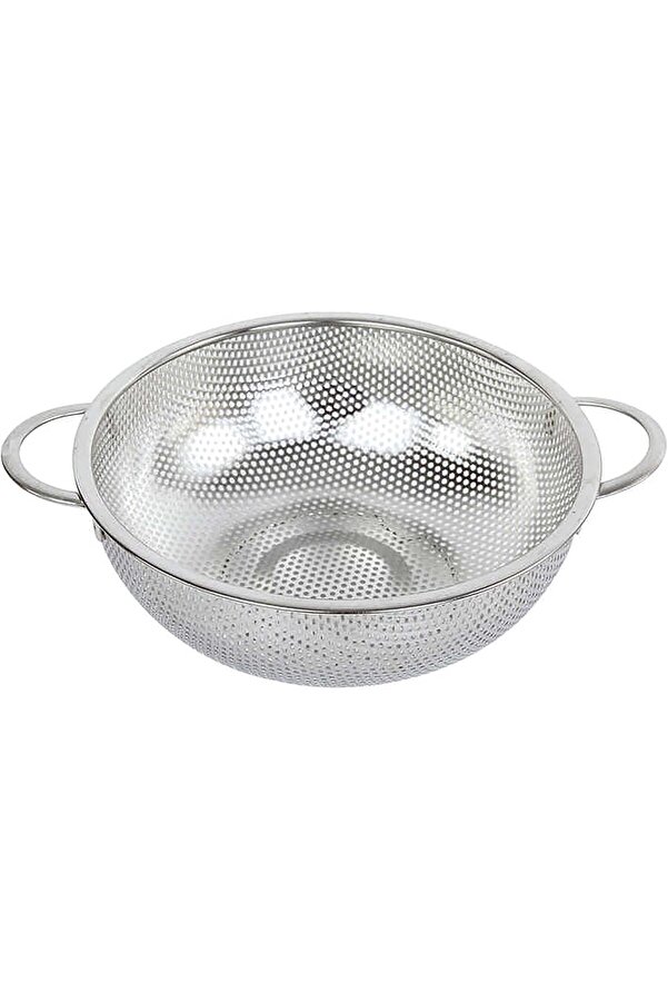Modashi̇ne Çi̇ft Kulplu Metal Süzgeç, Mutfak İçi̇n 3 Farklı Boy (19 Cm) Modascope 1014773