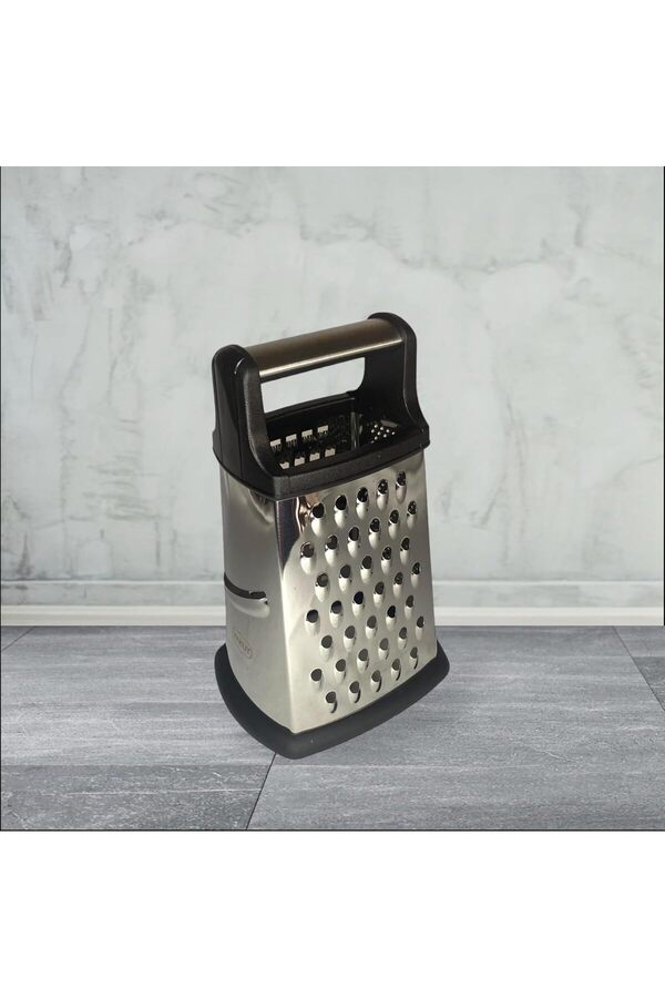 Modashi̇ne Kararmaz Çeli̇k Rende 4 Şeki̇lli̇- 19 Cm Modascope 1014773
