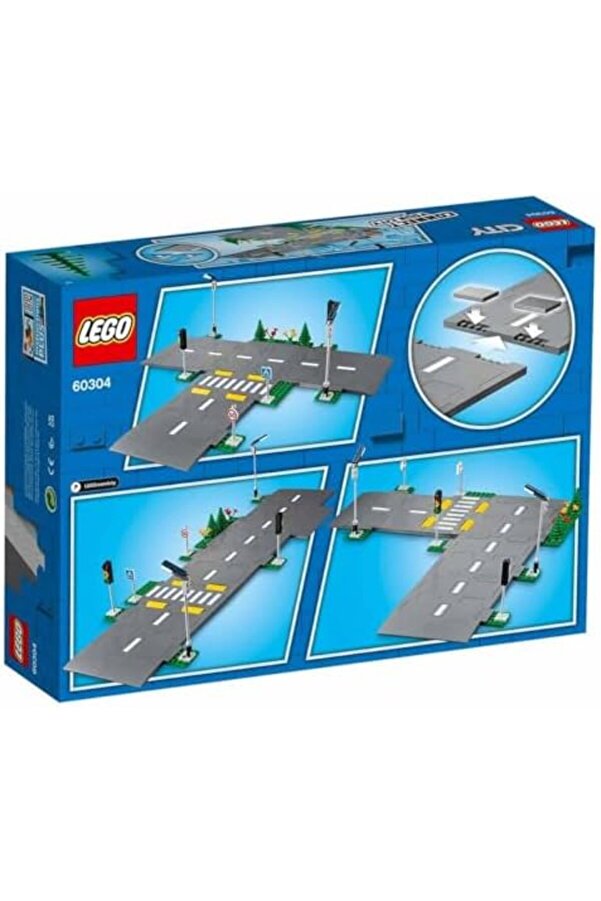 Ci̇ty Yol Zemi̇nleri̇ 60304-5 Yaş Ve Üzeri̇ Çocuklar İçi̇n Ci̇ty Setleri̇yle Uyumlu Yaratıcı Oyuncak Yapım