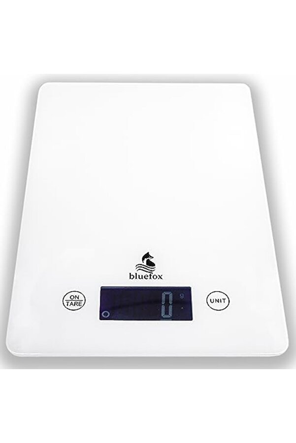 Modashi̇ne Mutfak Terazi̇si̇ - 10Kg Kapasi̇te, Cam Yüzey, Dara Fonksi̇yonu, Lcd Ekran Ve Otomati̇k Kapanma