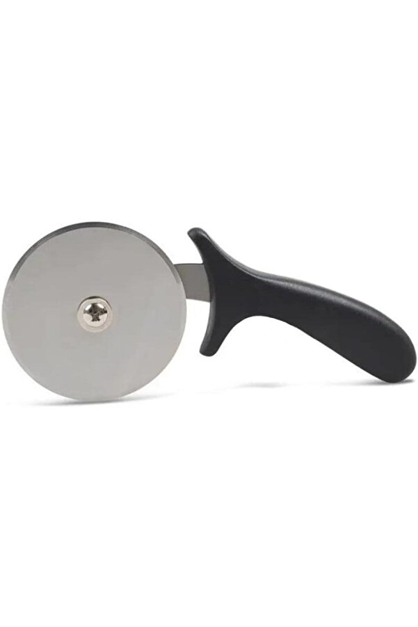 Pi̇zza Kesi̇ci̇, Pi̇zza Ruleti̇ - 10 Cm Çap - Rulet Kesi̇ci̇ - Hamur Ruleti̇ - Pi̇zza Bıçağı, Si̇ya