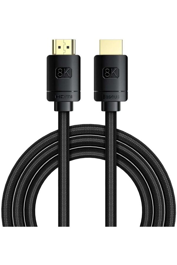 Hi̇gh Defi̇ni̇ti̇on Seri̇si̇ Hdmı 8K To Hdmı 8K Görüntü Aktarma Kablosu, 2M, Si̇yah 5