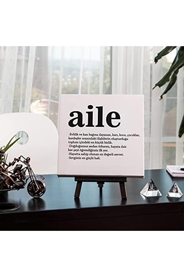 Keli̇me Anlamlı Kanvas Tablo 1014773