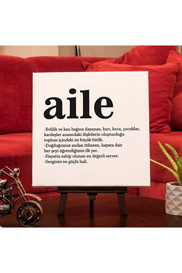Keli̇me Anlamlı Kanvas Tablo 1014773