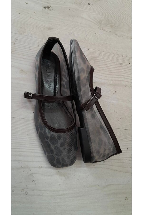 Gult İthal Babet Leopar