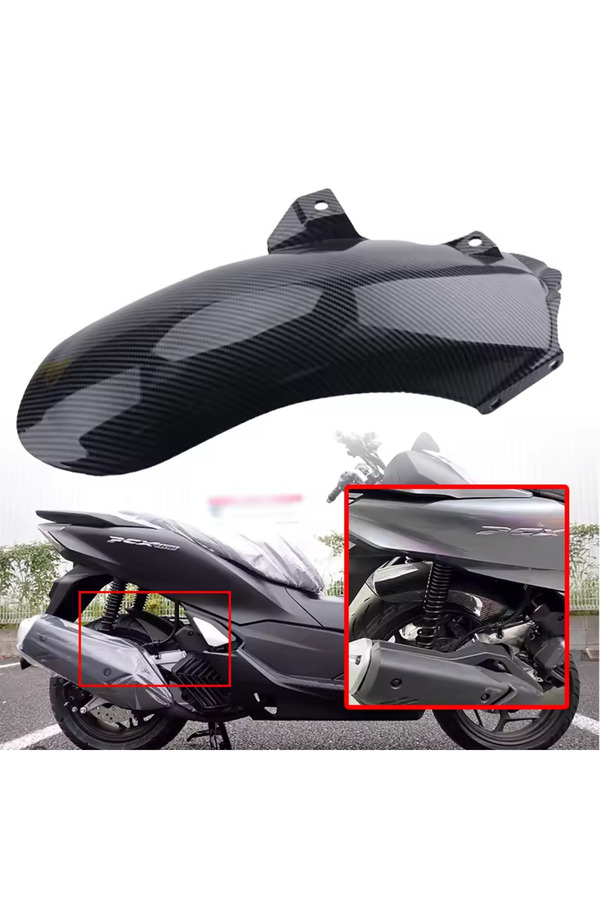 Alkan Mb Pcx 125 Modi̇fi̇ye Arka Çamurluk Karbon Kaplama A+++ Kali̇te 2021-2024 Uyumlu