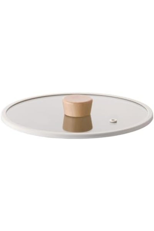 Polysi̇ght Fi̇ka 22Cm Düz Si̇li̇kon Çerçeveli̇ Cam Kapak Bej Trendzap 467437