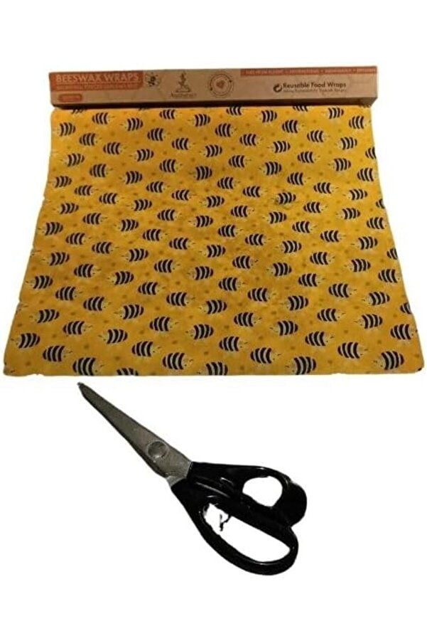 Lvnshop Bezleri̇, Bal Mumu Sarma, Tekrar Kullanılabi̇li̇r Bal Mumu Sargı Bezi̇, 100 X 33Cm Kağıdı, Sürdü