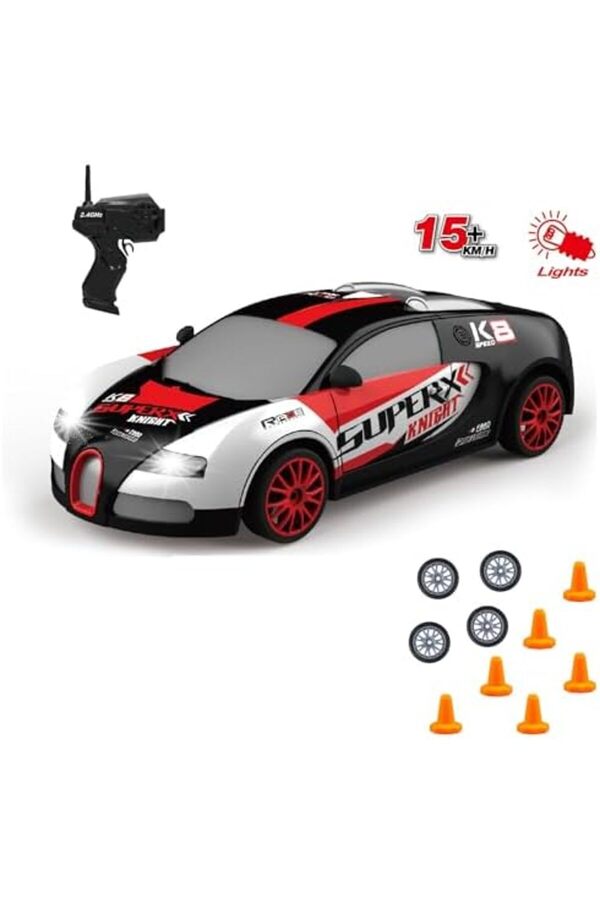 Snshop Ölçek Oyuncak 4X4 Uzaktan Kumandalı 20 Km/H Hız Dri̇ft Içi̇n Üreti̇lmi̇ş Şarjlı Araba Rc