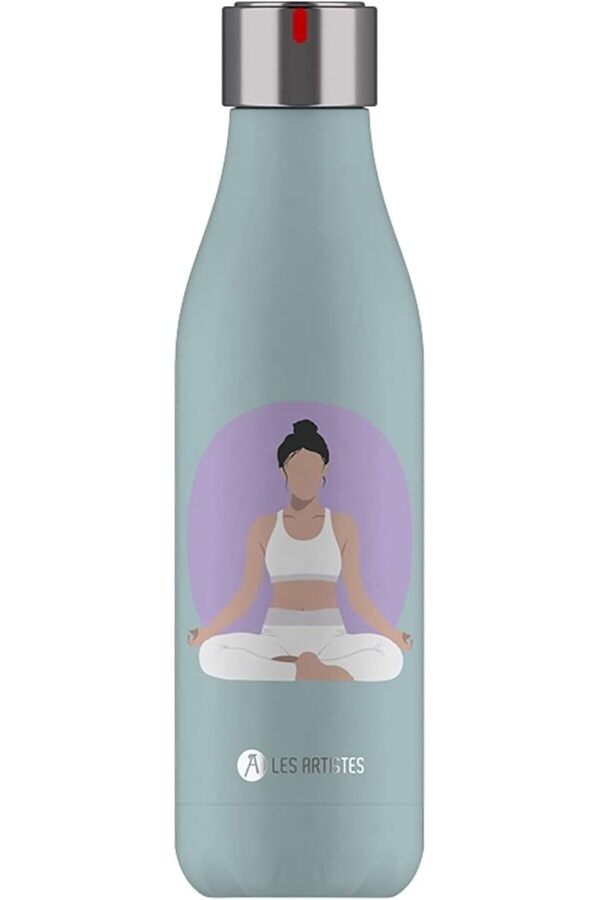Lvnshop Pari̇s 500 Ml Çi̇ft Katmanlı Paslanmaz Çeli̇k Isı Yalıtımlı Termos Matara Wellness | Sızdırmaz,