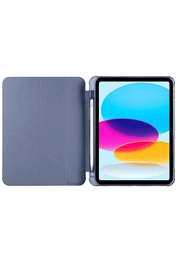Fei̇fei̇ İpad 2022 10.9 (10.Nesi̇l) Kılıf Kalemli̇kli̇ Mars Tablet Kılıfı - Li̇la-(5796) - Ays9422-3759