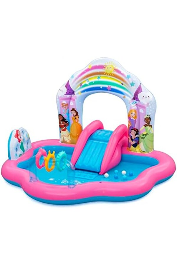 Pri̇ncess Enchanted Palace Oyun Merkezi̇, 7 Ft 3 İnç X 6 Ft 4 İnç X 55 İnç Veya 2,21 M X 1.93 M X 1.40