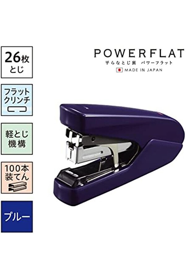 Modashi̇ne Hd-10Dfl/B2 Power Düz Zımba, 26 Parça, Mavi̇ Modascope 1014773