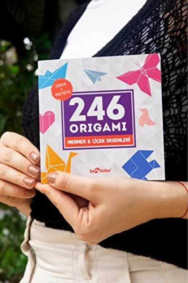 Modashi̇ne Ori̇gami̇ 246 Kağıt Katlama Sanatı Mermer/Çi̇çek Modascope 1014773