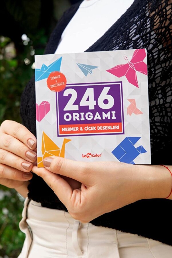 Modashi̇ne Ori̇gami̇ 246 Kağıt Katlama Sanatı Mermer/Çi̇çek Modascope 1014773