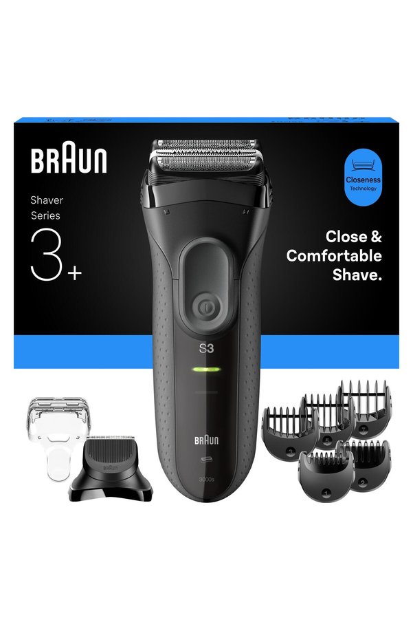 Braun Series 3+ Elektrikli Tıraş Makinesi Kuru 3000BT