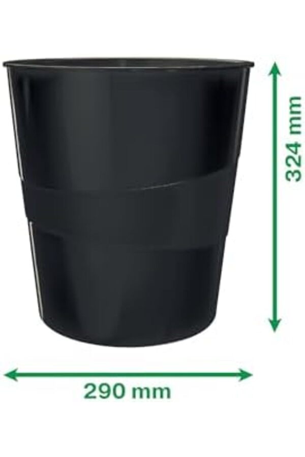Recycle Cöp Kovası 15L Si̇yah 1175713