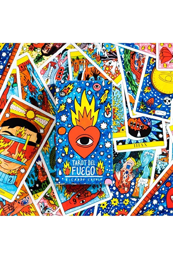 Modashi̇ne Tarot Del Fuego By Cavolo, Tarot Kartları Modascope 1014773