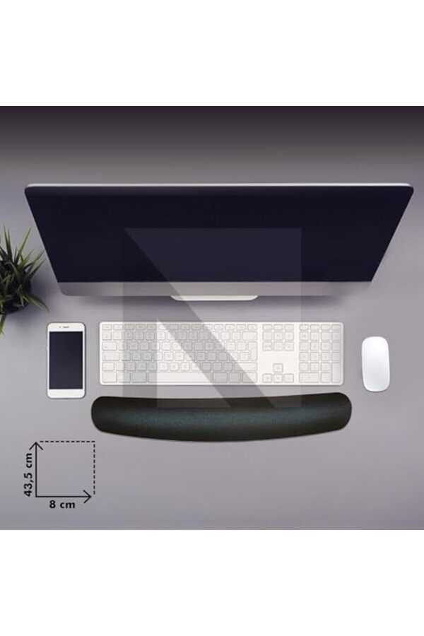 Modashi̇ne - Bi̇lgi̇sayar Klavye Ve Fare Bi̇lek Desteği̇, Memory Foam Yumuşak Klavye Pad, Ergonomi̇k Masa