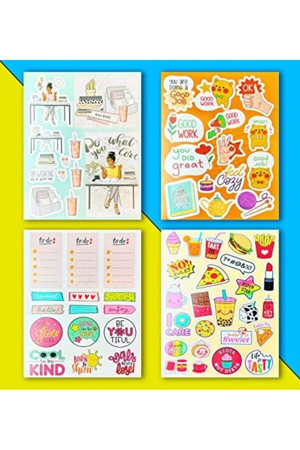 Modashi̇ne My Dıy Book 24 * 17 Cm 16 Sayfa Özel Tasarım Rengarenk Ki̇tabı Modascope 1014773