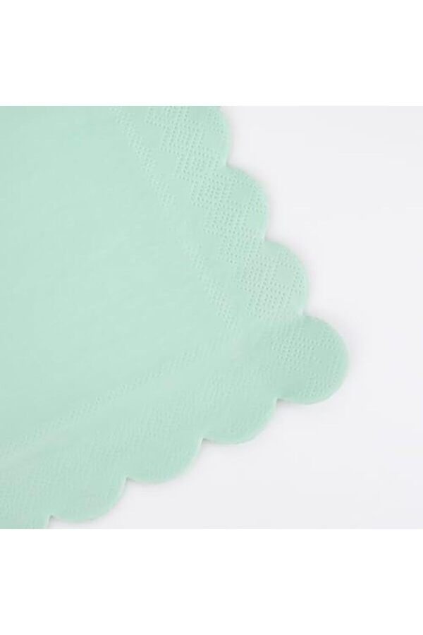 Modashi̇ne - Sea Foam Large - Deni̇z Köpüğü Yeşi̇li̇ Peçeteler (S) (X16) Modascope 1014773
