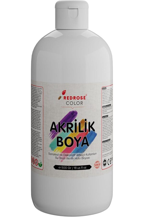 STOREMAX modashine Rose Beyaz Akrilik 500 gr modascope 1014773