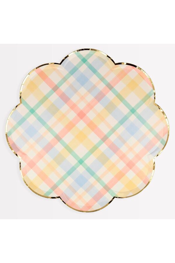 Modashi̇ne - Spri̇ng Di̇nner Plates - Yeri̇ Tabaklar - L - 8 Li̇ Modascope 1014773