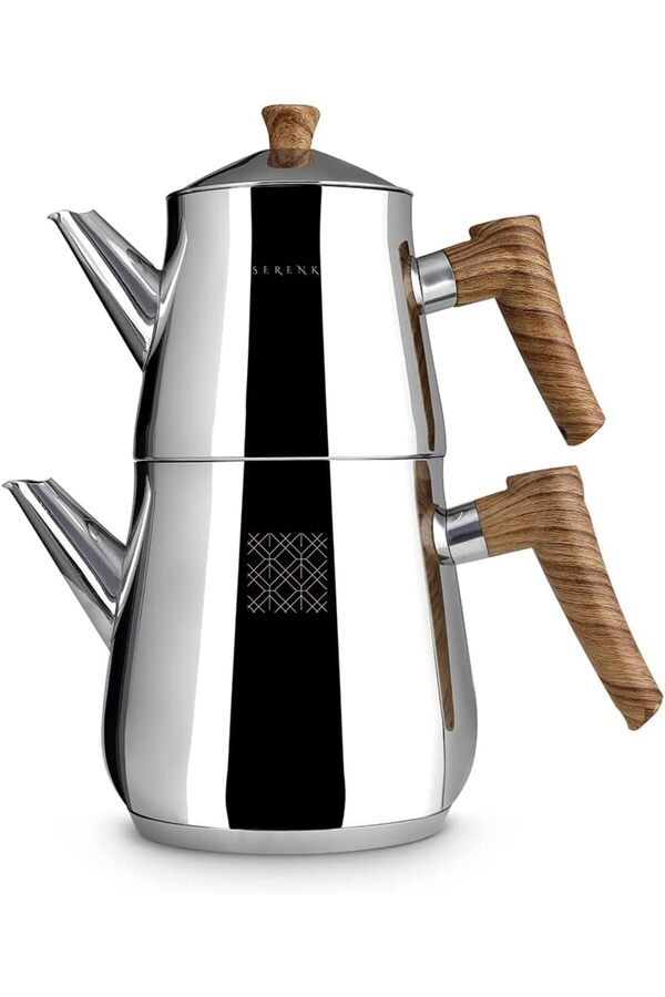 Modashi̇ne Defi̇ni̇ti̇on Çaydanlık, Paslanmaz Çeli̇k, Dış Yüzey,Kapsül Taban, 2,0 Lt Modascope 1014773