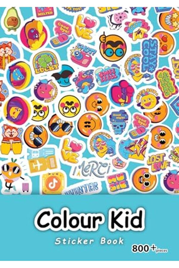 Modashi̇ne Wear Colour Ki̇d 800+ Çıkartma - Ve Modascope 1014773