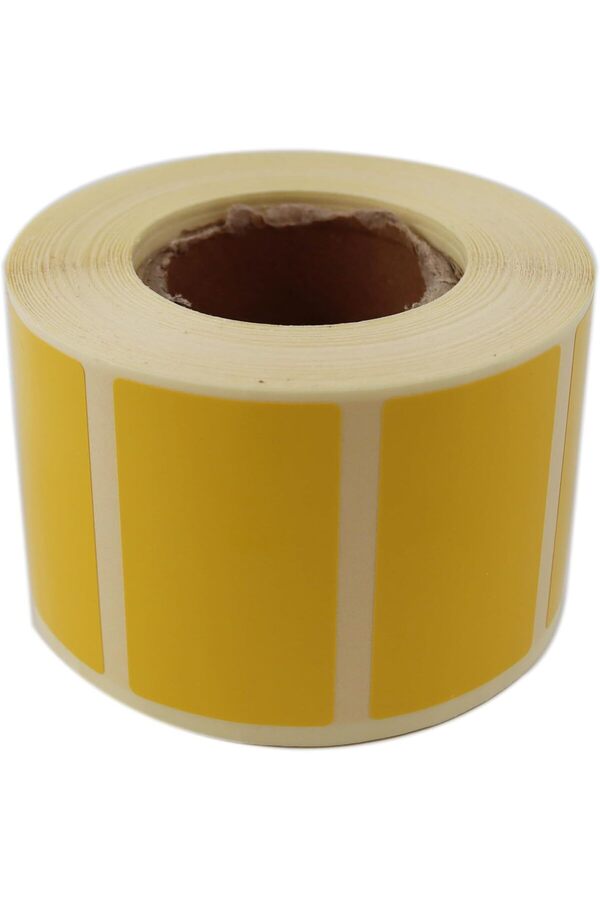 Modashi̇ne Eti̇ketler, Hazır Al Hızlı Al Kuşe Sarı Renk Baskılı Eti̇ket 50Mm X 30Mm Ölçüleri̇nde 1000 Ad