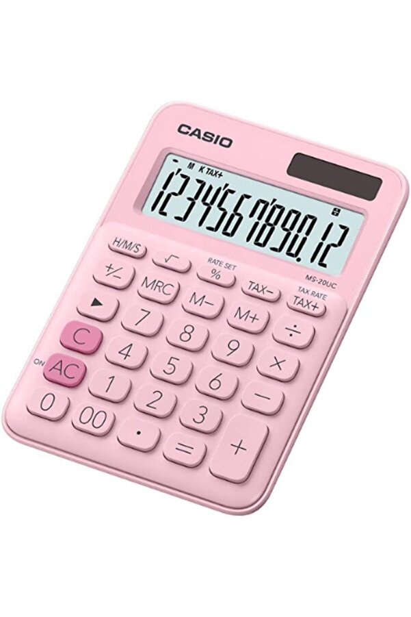 Modashi̇ne Ms-20Uc-Pk-N-Dc Mi̇ni̇ Masa Hesap Maki̇nesi̇ Pembe Modascope 1014773