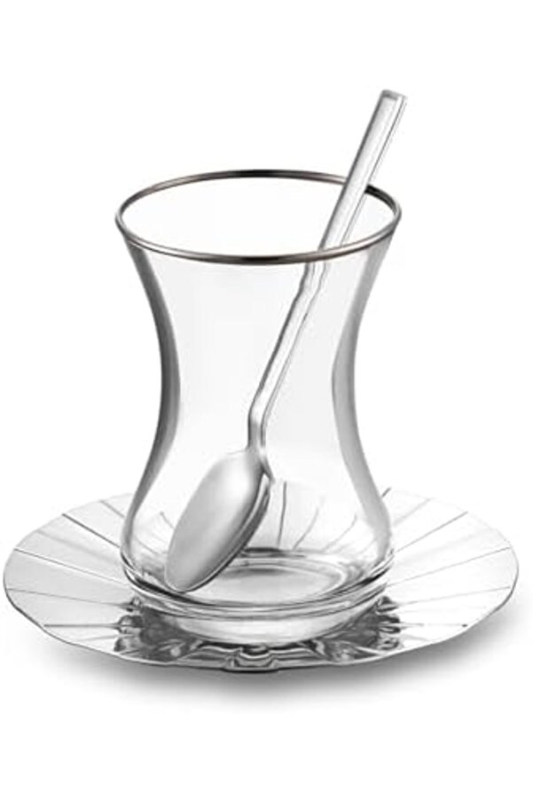 Modashi̇ne Sedna 18 Parça Çeli̇k Çay Seti̇ Modascope 1014773