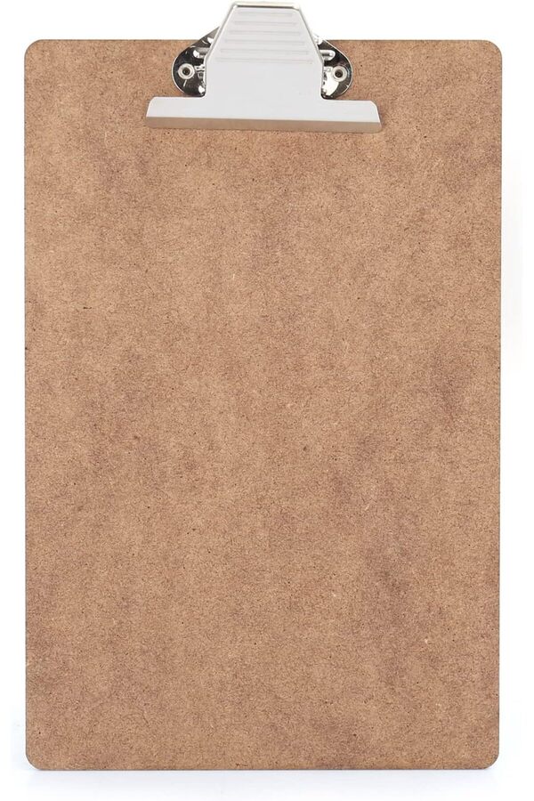 Modashi̇ne Ahşap Sekreterli̇k Kapaksız 24 * 37 Cm. Ham Mdf Sekreter Tablası, Kapaksız Sekreterblok Boy