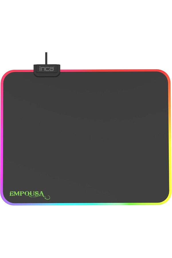 Modashi̇ne Imp-024T Empousa Rgb 7 Led Medıum Mousepad (320X270X3Mm),12 Farklı Deği̇şebi̇len Dokunmati̇k