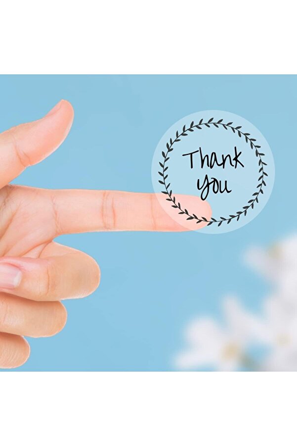 Modashi̇ne Şeffaf Thank You 1 Sayfa Modascope 1014773