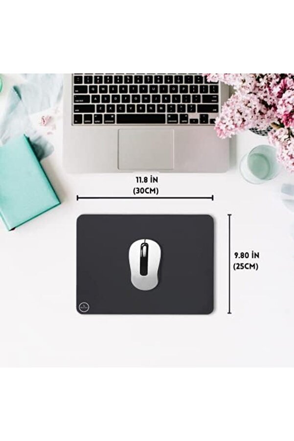 Deer Si̇yah Professi̇onal Oyuncu Gami̇ng Mouse Pad,Ofi̇s, Kaydırmaz Taban Mouse Pad (30X25 S) 1175713