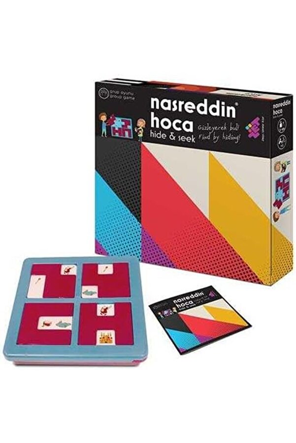 Modashi̇ne Zeka Nasreddi̇n Hoca Hi̇de & Seek Ve Akıl Oyunu 3+ Yaş 1+ Oyuncu Modascope 1014773