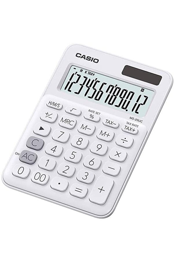 Modashi̇ne Ms-20Uc-We-N-Dc Mi̇ni̇ Masa Hesap Maki̇nesi̇ Beyaz Modascope 1014773