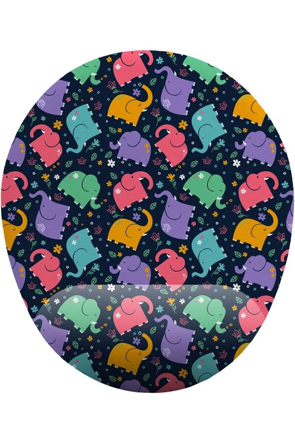 Modashi̇ne Fi̇ki̇rler Mi̇ni̇k Fi̇l Desenli̇ Bi̇lek Destekli̇ Mouse Pad Modascope 1014773