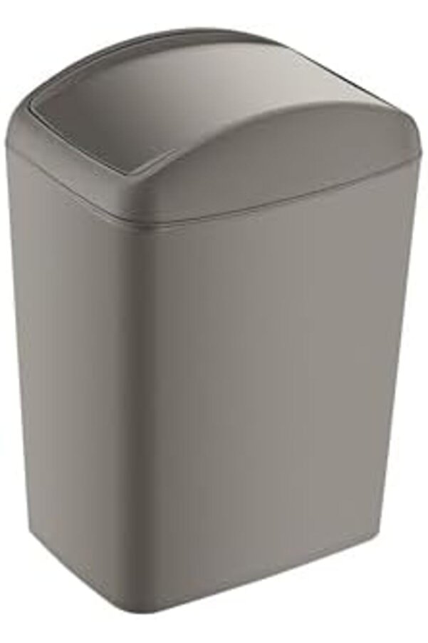 Modashi̇ne Soft Çöp Kutusu Döner Kapak 5 Lt Bej Modascope 1014773