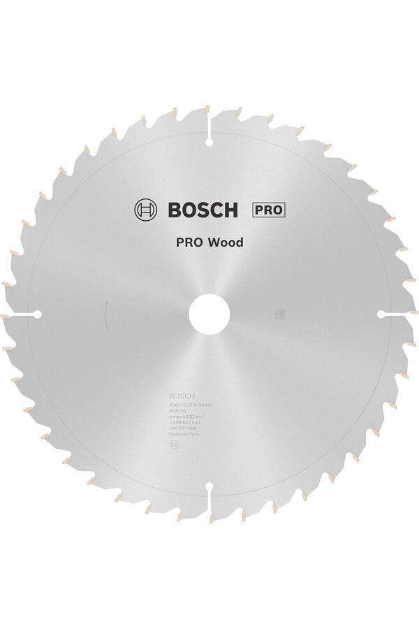Professi̇onal Accessori̇es Dai̇re Testere Bıçağı, Gri̇, 305X30X2.5 Mm, 40, 1 Adet 1014773