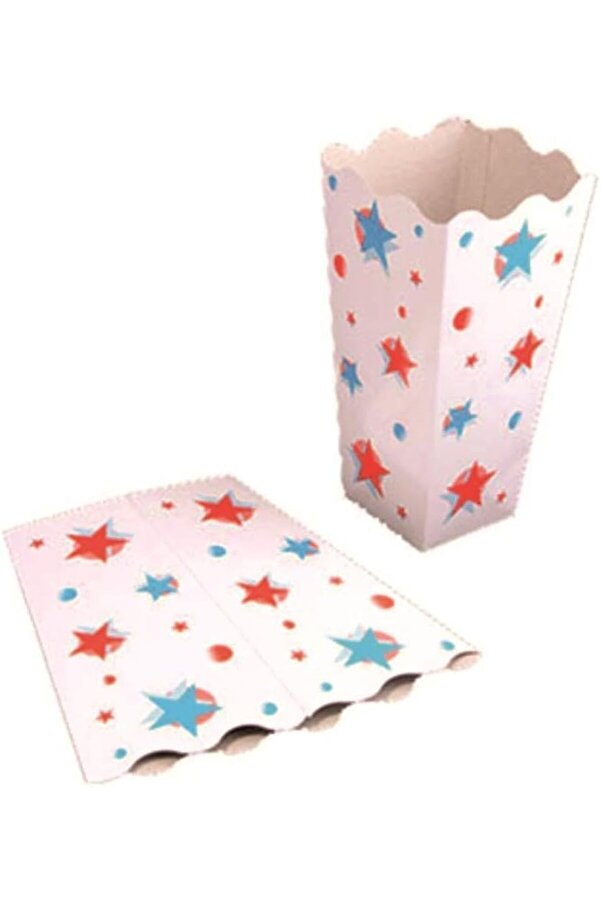 Modashi̇ne Büyük Karton Pop Corn/Mısır Kutusu 100 Adet Modascope 1014773