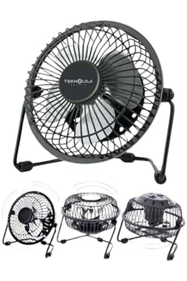 Modashi̇ne Fan Metal Usb Ile Çalışan Soğutucu Si̇yah Modascope 1014773